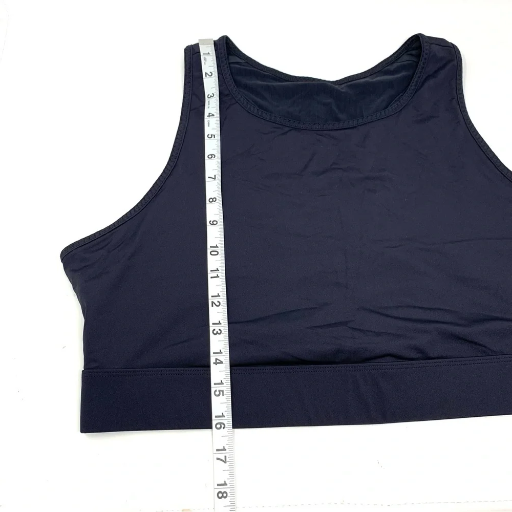 Fabletics Trinity High Impact Sports Bra Active Top in Black Women’s Size XXL